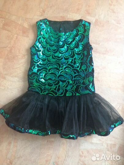 Платье с пайетками