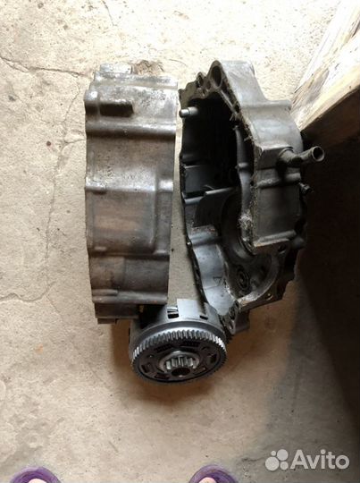 Блок двигателя Хонда XR250 и карзина