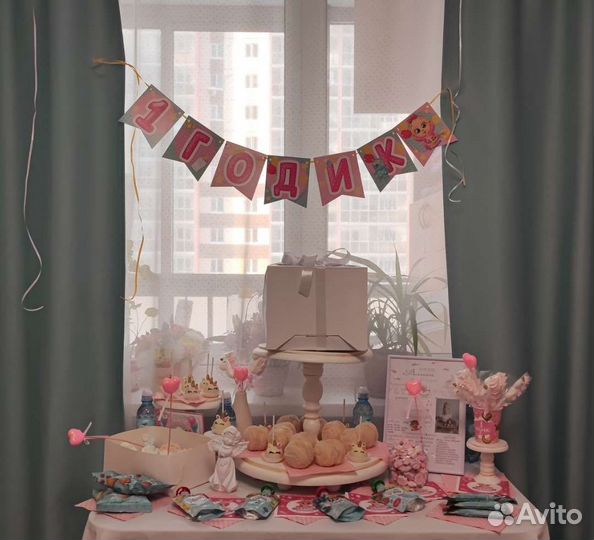 Цифра 1 на годик, футболка 1 год, подарочный набор