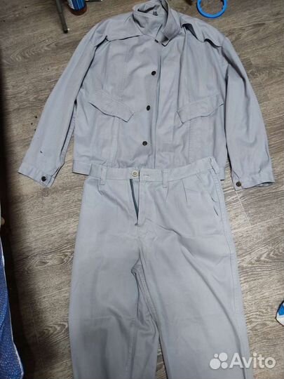 Мужской костюм 54 размер джинсовый