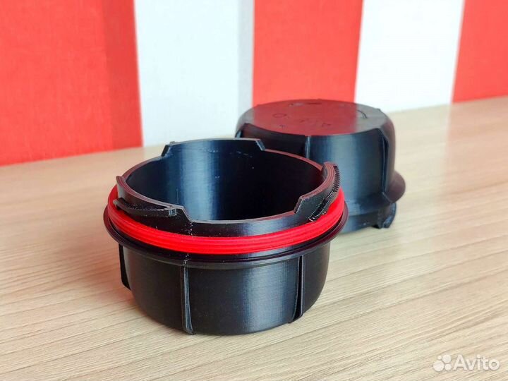 Увеличенные крышки фар KIA rio