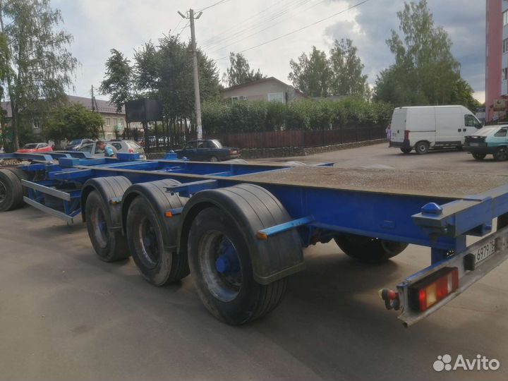 Полуприцеп контейнеровоз Van Hool контейнеровоз, 1990