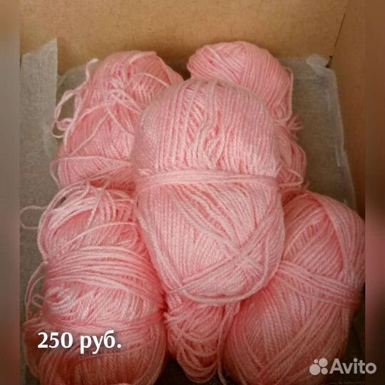 Пряжа для вязания (5 наборов)