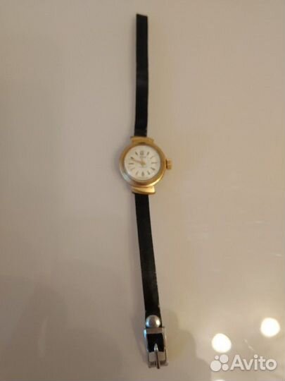 Часы Слава позолоченные