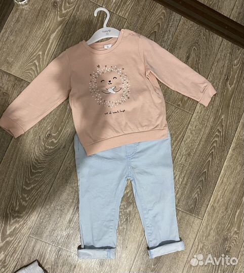 Вещи пакетом на девочку 92 98