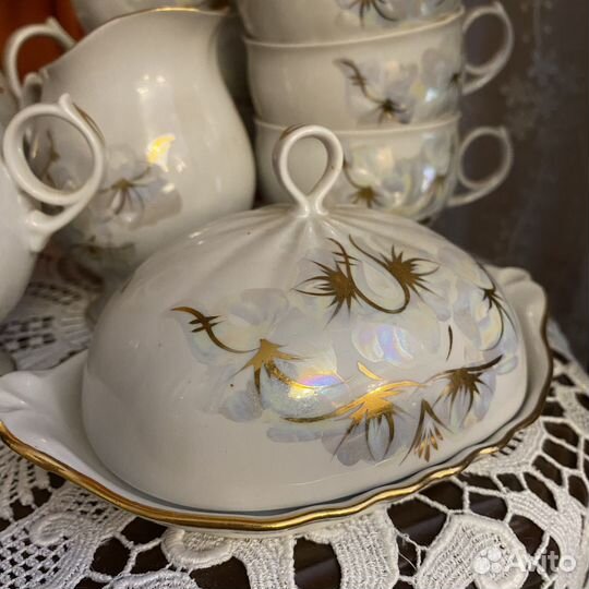 Фарфоровый чайный сервиз СССР
