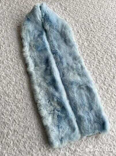 Шарф их меха кролика