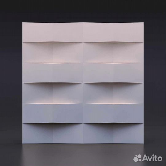 Гипсовая 3D панель 