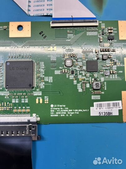 Main Nesons 49H655T2S, блок питания, T-con