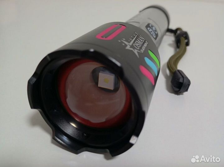 Самый мощный 20000Лм ручной фонарь/налобный 2в1