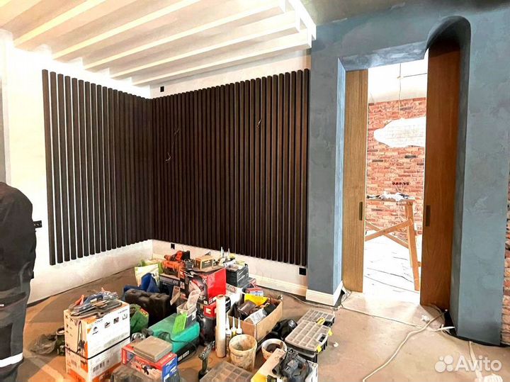 Стеновые панели из массива дерева