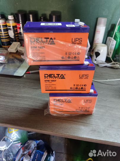 Акб 12v 7ah Delta