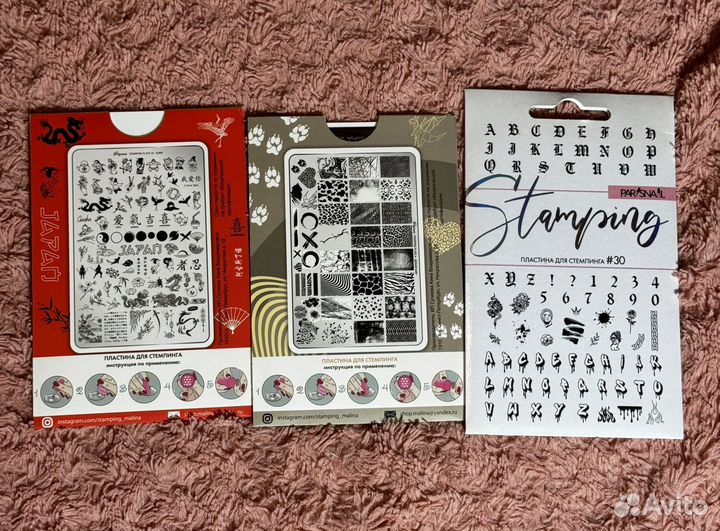 Кейс и пластины для стемпинга swanky