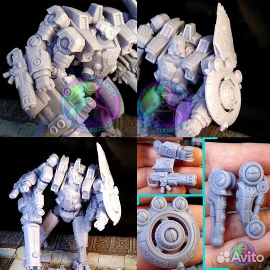 Фотополимерная 3D печать фигурок / моделей