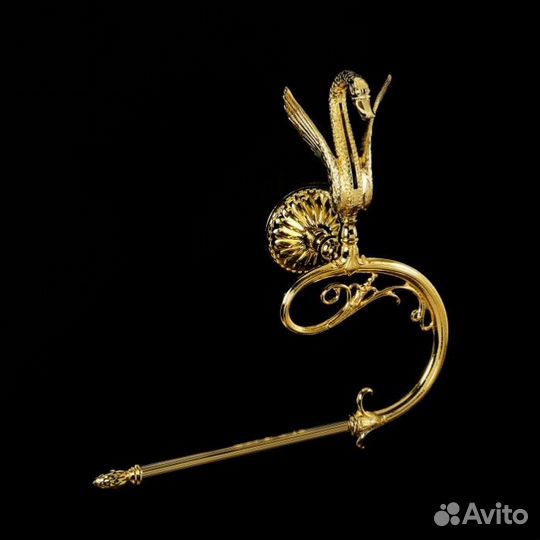 Полотенцедержатель 35 см Migliore Luxor 26228 золото