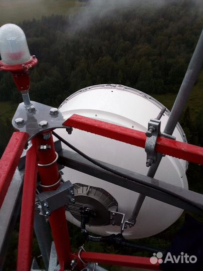 Монтаж радиорелейного оборудования систем связи