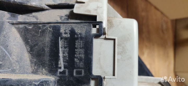 Фара задняя левая polo дорестайл оригинал