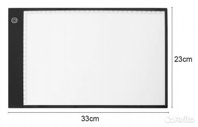 A4 Led доска для рисования 3 уровня подсветки