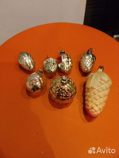 Елочные игрушки СССР