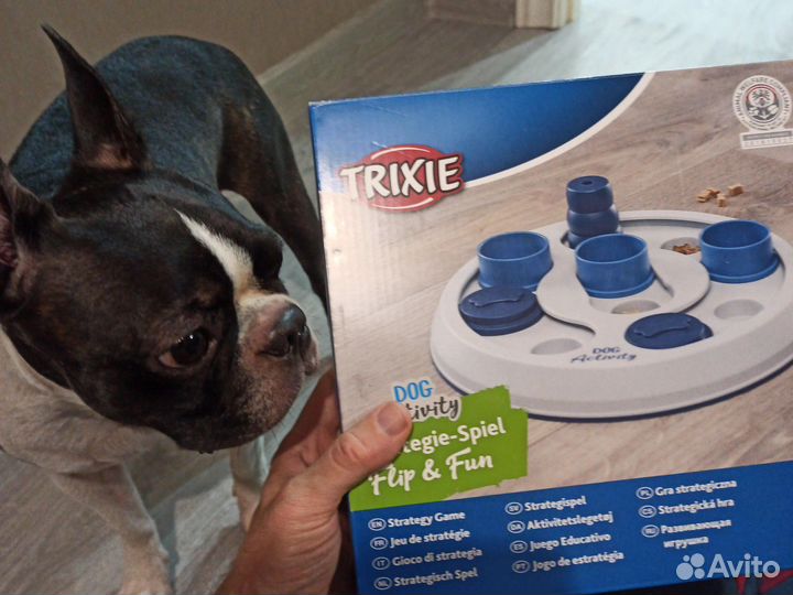 Trixie flip&fan развивающая игрушка для собак
