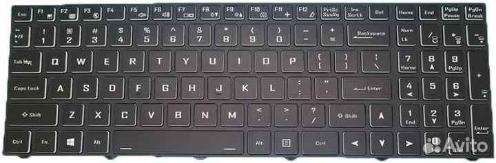 Клавиатура hasee tx9 английская раскладка