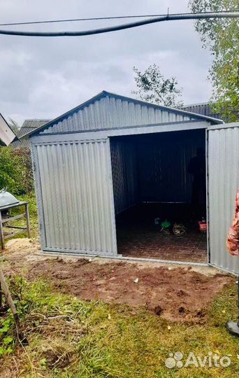 Гараж металлический