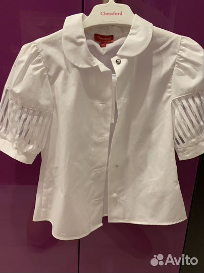 Блузка школьная 122 128