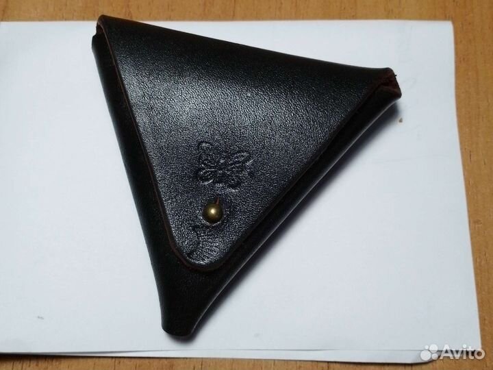 Монетница натурайная, ручкая работа