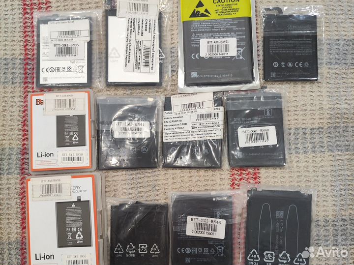 Аккумуляторы Xiaomi Новые