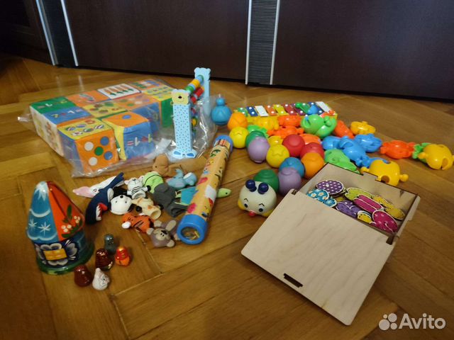 Развивающие игрушки пакетом, пальчиковый театр