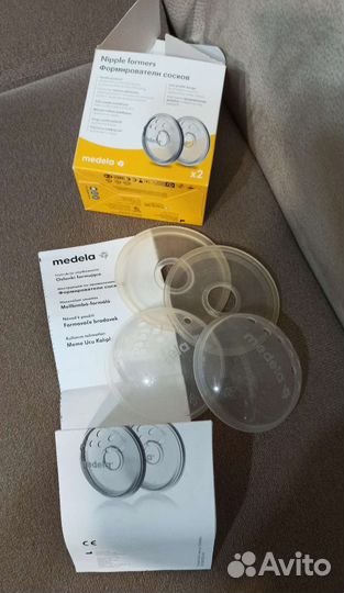 Накладки формирователи сосков Medela новые