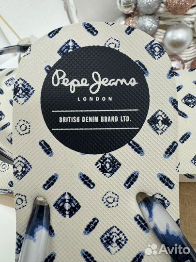 Pepe jeans шлепанцы оригинал