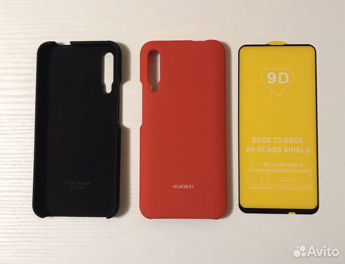 Чехол, стекло на Honor 9X, P Smart Z, 9X Pro