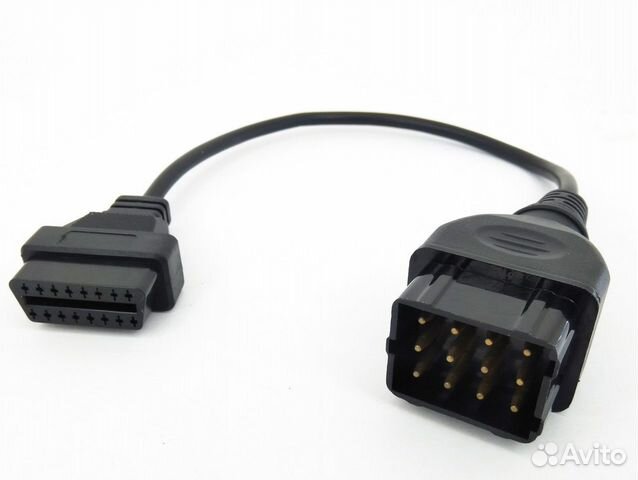 Переходник разъем GAZ (газ) 12 pin на OBD2 16 pin
