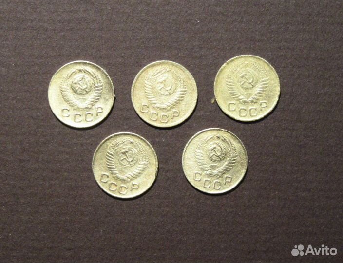 Монеты 1 копейка ранние Советы