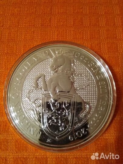 Звери Королевы Единорог Шотландии 10 оZ