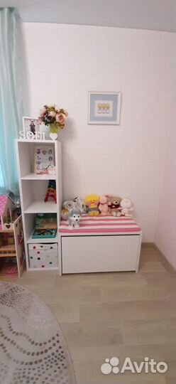 Детская кровать шкаф полочки тумбы 8 предметов