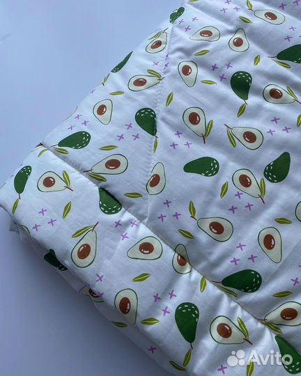 Одеяло детское авокадики