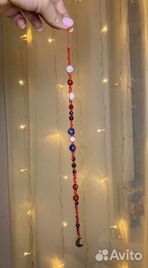 Лула в волосы из натуральных камней