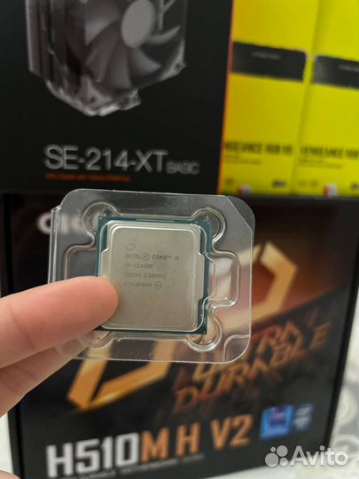 Intel i5 11400F + H510M H V2