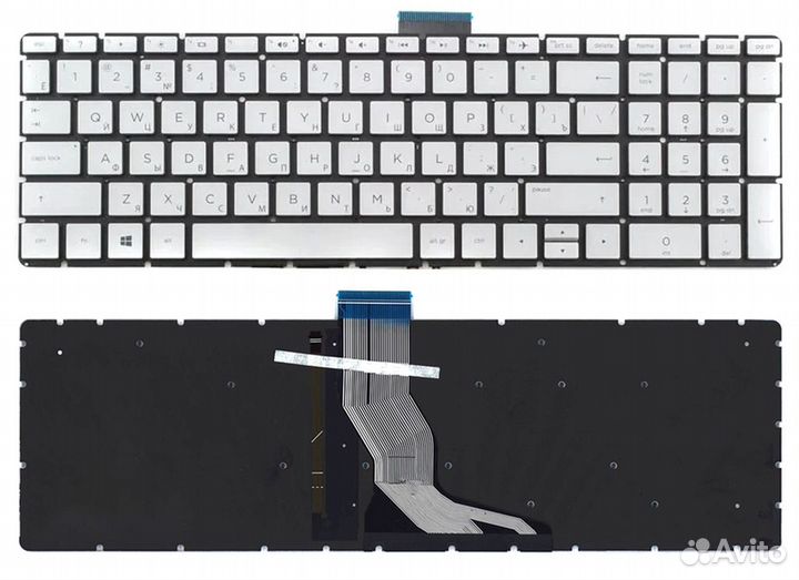 Клавиатура для ноутбука HP 250 G6, 15-BS, 15-BW