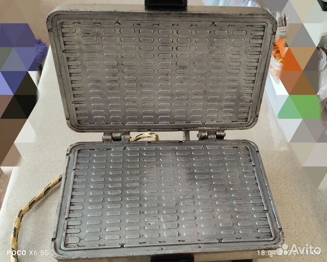 Вафельница СССР советская