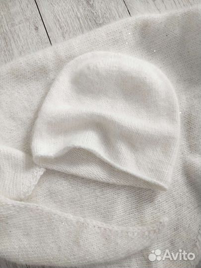 Пуховый платок косынка пух норки