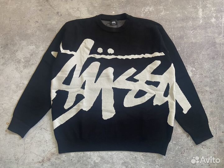 Свитер Stussy чёрный