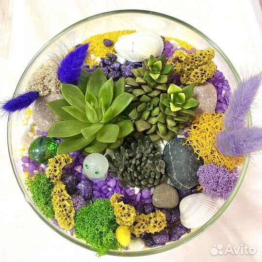 Флорариумы, декор, подарки