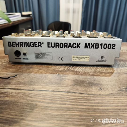 Микшерный пульт behringer MXB 1002