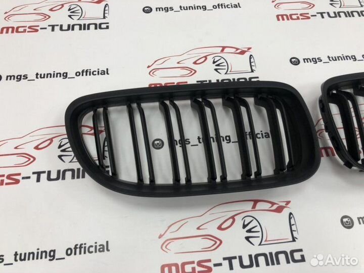 Ноздри BMW 3 серии E90 08-12 гг м3 черный мат