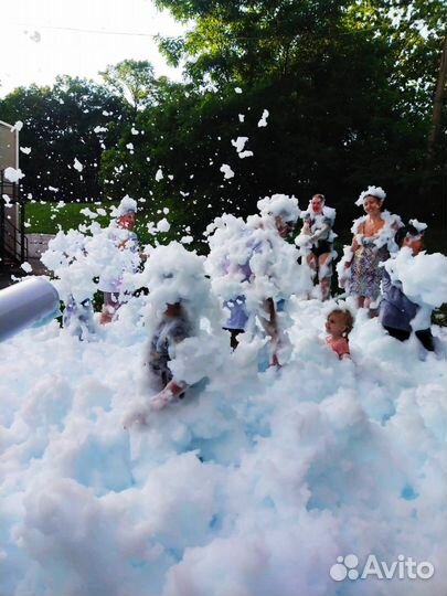 Пенная вечеринка химическое научное азот крио шоу