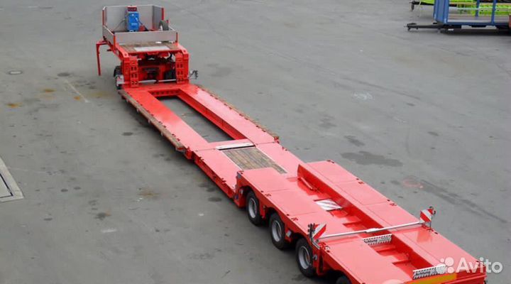 Полуприцеп трал (тяжеловоз) Berger 9854, 2023