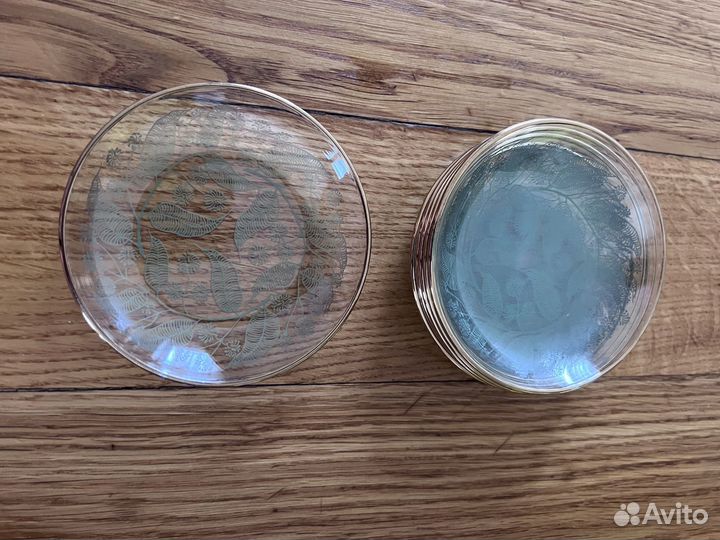 Розетка из стекла для варенья, меда